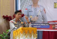 Kapolda Aceh Tiba di Simeulue, Kunjungan Kerja Disambut Hangat Forkopimda dan Tokoh Masyarakat