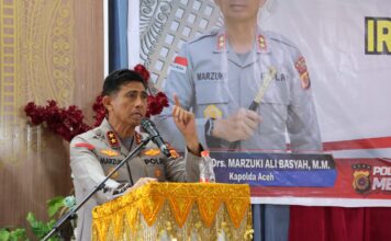 Kapolda Aceh Tiba di Simeulue, Kunjungan Kerja Disambut Hangat Forkopimda dan Tokoh Masyarakat
