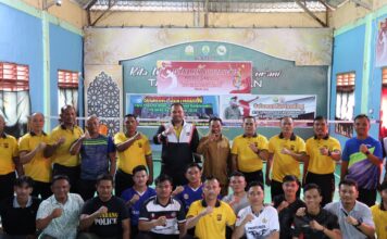 Sambut Hari Bhayangkara Ke-80, Polres Simeulue Gelar Turnamen Bulutangkis Antar Satker dan Polsek