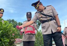 POLRES SIMEULUE GELAR ZIARAH MAKAM PAHLAWAN DALAM RANGKA HUT BHAYANGKARA KE-80 TAHUN 2026