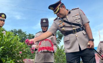POLRES SIMEULUE GELAR ZIARAH MAKAM PAHLAWAN DALAM RANGKA HUT BHAYANGKARA KE-80 TAHUN 2026