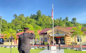 POLRES SIMEULUE GELAR UPACARA PERINGATAN HARI LAHIR PANCASILA TAHUN 2026