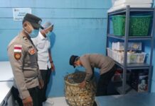 Polsek Simeulue Tengah Sambangi Dapur SPPG, Pastikan Pelaksanaan MBG Berjalan Sesuai Standar