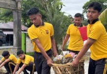 Bakti Sosial Polres Simeulue Sambut HUT ke-80 Kemerdekaan RI