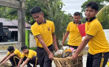 Bakti Sosial Polres Simeulue Sambut HUT ke-80 Kemerdekaan RI