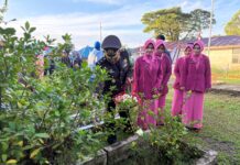 Upacara Tabur Bunga dan Ziarah Makam Pahlawan Semarakkan HUT ke-81 Kemerdekaan RI di Simeulue