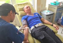 POLANTAS KARIB UNTUK MASYARAKAT, SAT LANTAS POLRES SIMEULUE GELAR BAKTI KESEHATAN DONOR DARAH