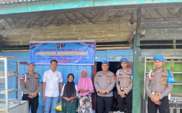 Sambut Hari Jadi Propam ke-24, Propam Polres Simeulue Salurkan Bansos kepada Masyarakat Kurang Mampu