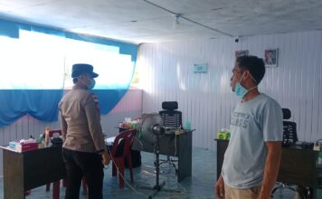 Polsek Simeulue Tengah Sambangi Dapur SPPG, Pastikan Program MBG Berjalan Aman dan Sesuai Ketentuan