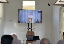 POLRES SIMEULUE IKUTI ZOOM MEETING PERINGATAN MAULID NABI MUHAMMAD SAW 1448 H