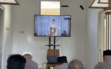 POLRES SIMEULUE IKUTI ZOOM MEETING PERINGATAN MAULID NABI MUHAMMAD SAW 1448 H