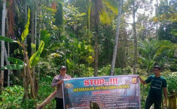 Polsek Teluk Dalam Tingkatkan Patroli KRYD dan Sosialisasi Karhutla, Wujudkan Kamtibmas Kondusif