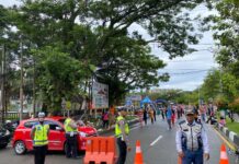 Polres Simeulue Laksanakan Monitoring Pengamanan Car Free Day, Kegiatan Berlangsung Aman dan Kondusif