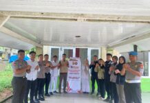 Sambut Hari Humas Polri ke-75, Polres Simeulue Gelar Bakti Kesehatan Donor Darah