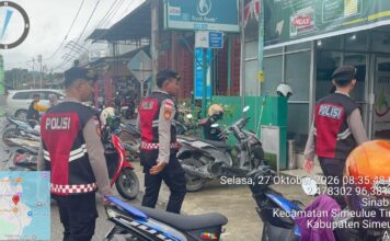 Cegah Gangguan Kamtibmas, Sat Samapta Polres Simeulue Intensifkan Patroli