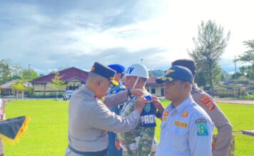 Polres Simeulue Gelar Apel Pasukan Operasi Patuh Seulawah 2026, Siap Wujudkan Lalu Lintas yang Tertib dan Aman
