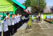 Polres Simeulue Gelar Program Polisi Peduli Pendidikan di MTsN 02 Sinabang, Sampaikan Pesan Anti-Perundungan dan Tertib Berlalu Lintas