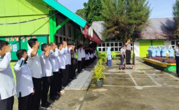 Polres Simeulue Gelar Program Polisi Peduli Pendidikan di MTsN 02 Sinabang, Sampaikan Pesan Anti-Perundungan dan Tertib Berlalu Lintas