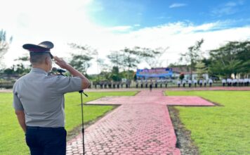 Wakapolres Simeulue Pimpin Upacara Peringatan Hari Sumpah Pemuda ke-98 Tahun 2026